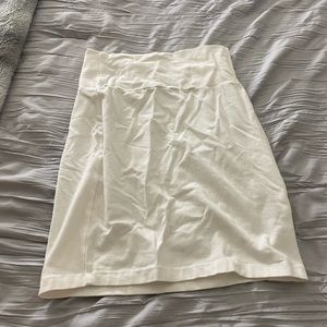 White Mini Skirt